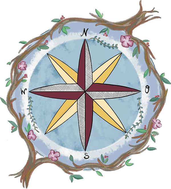 illustration kompass